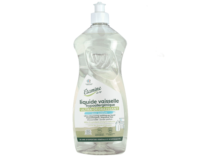 ETAMINE DU LYS Liquide Vaisselle Hypoallerg�nique Sans Parfum 1 litre