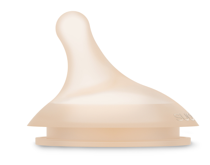 SUAVINEX Lot de 2 T�tines pour Biberon Zero-Zero M - D�bit Moyen  (2)