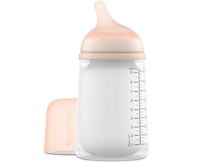 SUAVINEX Pack Biberon Zero-Zero Anti-Colique - D�bit Moyen - 270ml (1)