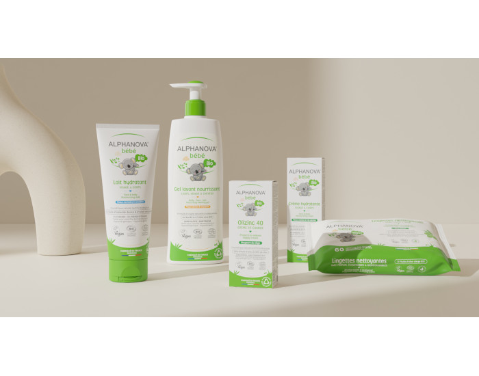 ALPHANOVA B�b� Huile de Massage Hydratante et Apaisante - 100 ml (1)