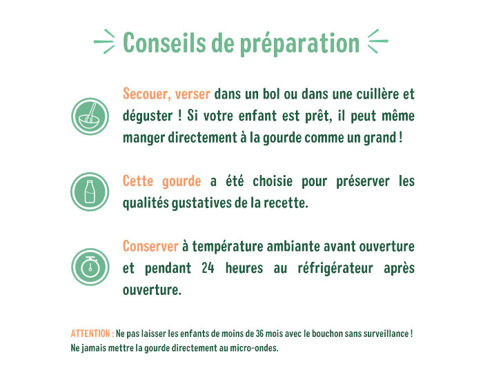 GOOD GOUT Gourde Prune - Pur�e B�b� 120g - D�s 4 mois (3)