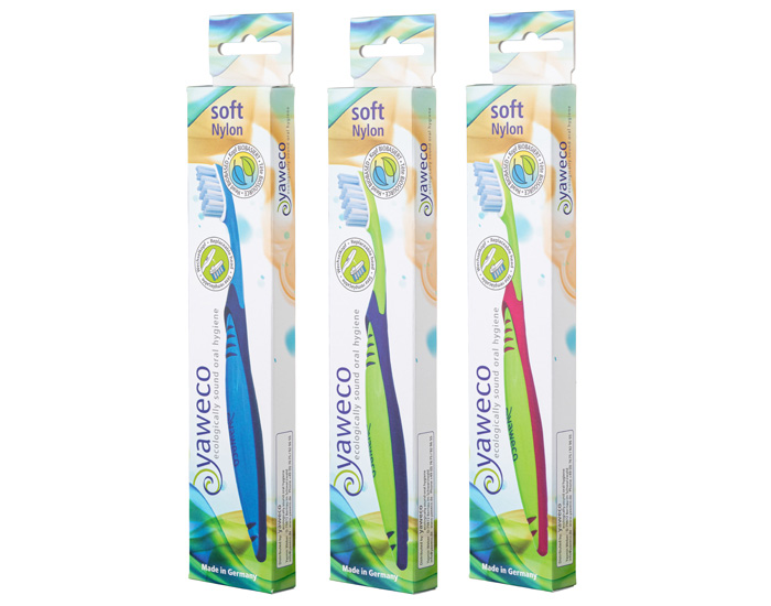 YAWECO Brosse � Dents Nylon - T�te Interchangeable - Soft (2)