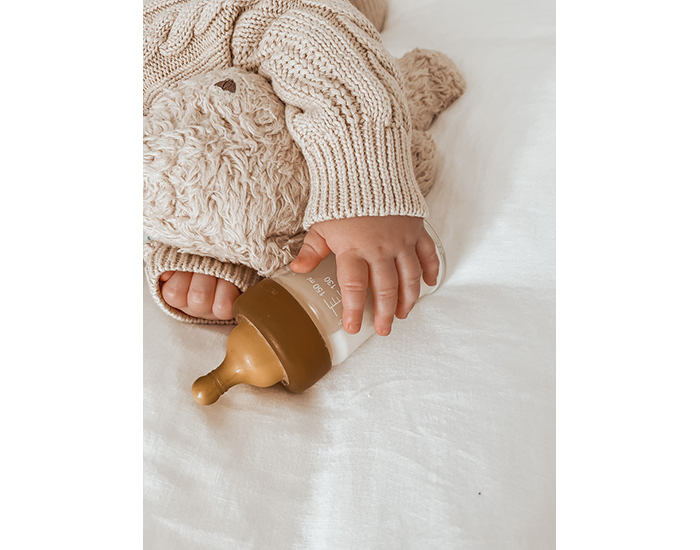 HEVEA Lot de 2 Biberons en Verre - 150 ml (4)