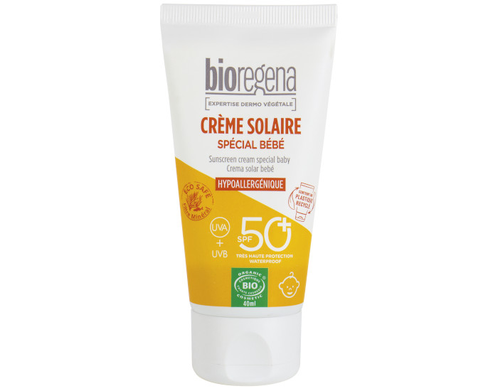 BIOREGENA Cr�me Solaire Sp�ciale B�b� SPF 50+ - D�s 6 mois - 40 ml (1)