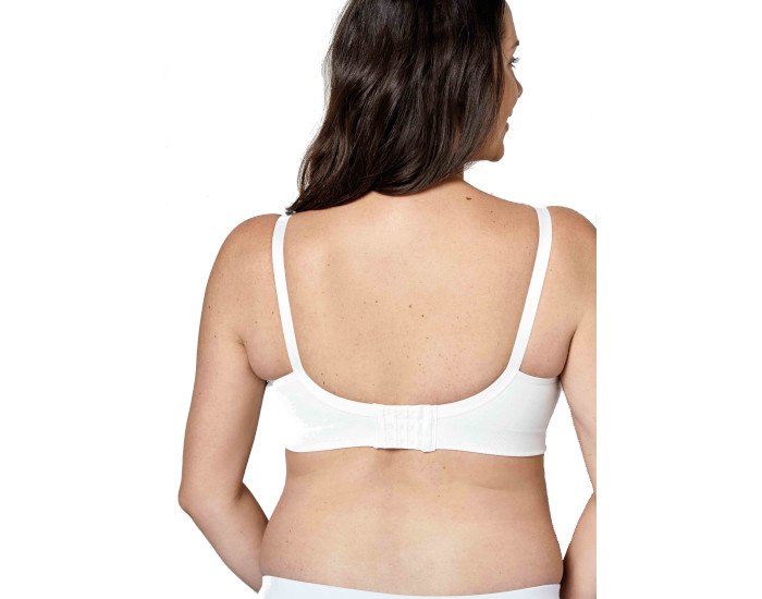 MEDELA Soutien-Gorge de Grossesse et d'Allaitement Ultra-Respirant Keep Cool� - Blanc S (1)