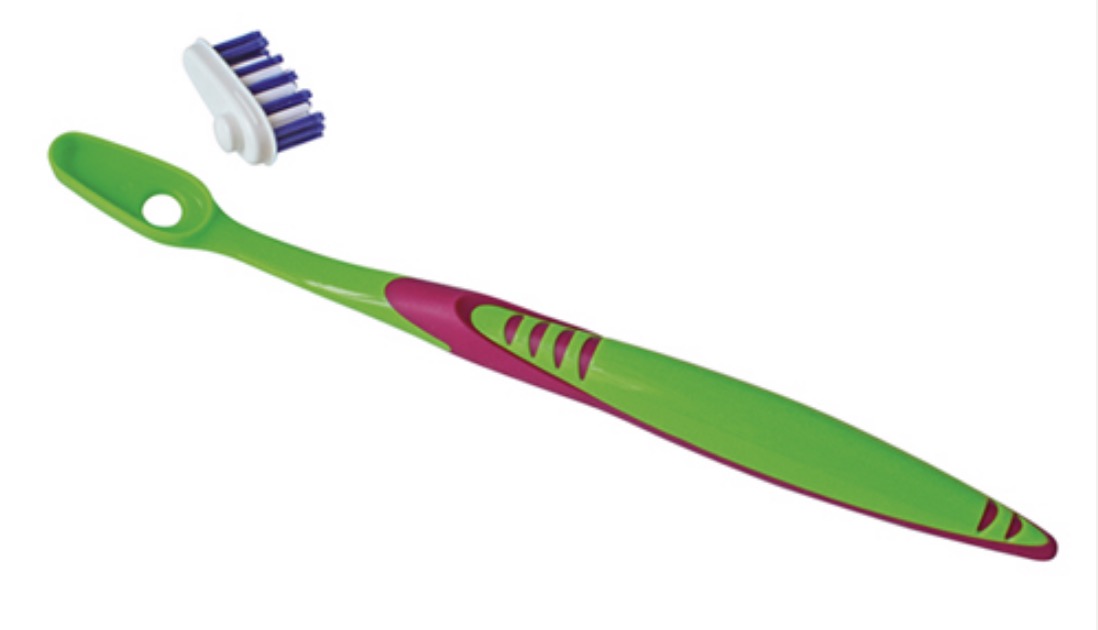 YAWECO 4 Recharges pour Brosse � Dents Naturel - Medium/Hard (1)