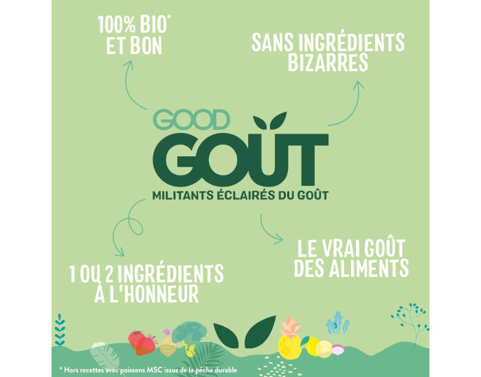 GOOD GOUT Petit Plat B�b� Pennes aux Aubergines - 190g - D�s 8 mois (4)