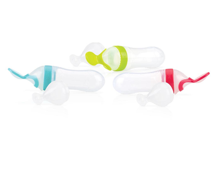 NUBY Biberon Cuill�re - A partir de 4 mois Rouge (2)