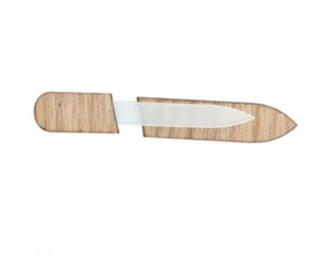 ANAE Petite Lime en Verre Tremp� avec Etui en Bois