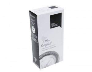 FAIR SQUARED Pr�servatifs en Latex Ecologique Sachet de 10