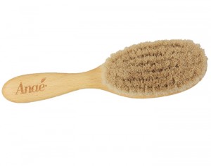 ANAE Brosse � Cheveux B�b� - H�tre FSC et Poils de Ch�vre - 18 cm