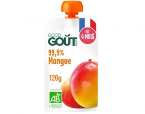 GOOD GOUT Gourde Mangue - Pur�e B�b� 120g - D�s 4 Mois