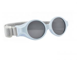 BEABA Lunettes de Soleil Bandeau Glee - 0-9 mois Bleu Perle