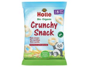 HOLLE Crunchy Snack Riz Lentilles - 25 g - D�s 8 mois