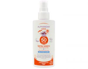 ALPHANOVA Sun B�b� Spray Solaire Haute Protection - SPF50 - 125 ml