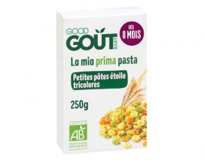 GOOD GOUT P�tes Etoiles Tricolores aux L�gumes - 250g - D�s 8 Mois