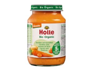 HOLLE Petit Pot L�gume - 125 ou 190 g Carottes - Pomme de Terre - 5M