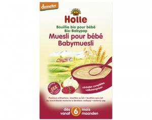 HOLLE Bouillie Muesli pour B�b� - 250g - d�s 6 mois