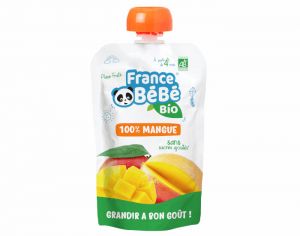 FRANCE BEBE BIO Gourde Mangue - 100g - D�s 4 mois