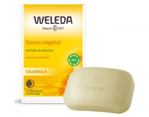 WELEDA Savon V�g�tal au Calendula - D�s 3 ans