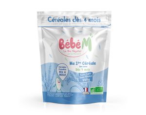 BEBE M Ma Premi�re C�r�ale Riz Millet - 220 g - D�s 4 mois