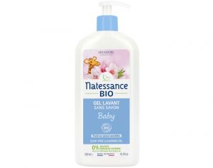 NATESSANCE B�b� Gel Lavant Sans Savon Bio - 500 ml