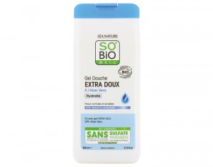 SO'BIO �TIC Gel Douche Extra Doux Aloe Vera - 650 ml