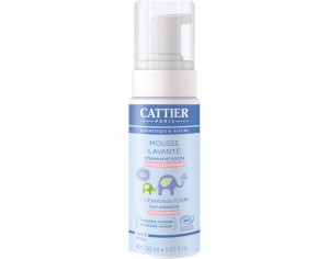 CATTIER Mousse Lavante B�b� - 150 ml