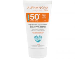 ALPHANOVA Cr�me Solaire Visage Hypoallerg�nique Sans Parfum SPF50+ Bio - 50 ml