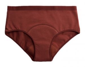 IMSE Culotte Menstruelle en Coton Bio Bordeaux Flux Moyen - Lavable � 60� - XXL / 52-54