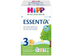 HIPP Lait Croissance Essentia - 3�me Age - 600 g