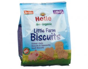 HOLLE Little Farm Biscuits � l'Epeautre - 100 g - D�s 10 mois