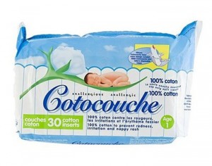 Cotocouches Anallergiques Anti-Irritations - 1er �ge 0 � 4 mois - Paquet de 30