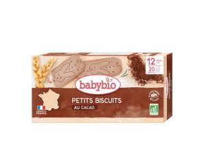 BABYBIO Petits Biscuits au Cacao - D�s 12 mois - 160g