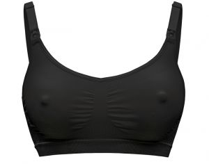 MEDELA Soutien-Gorge de Grossesse et d'Allaitement Respirant Keep Cool� - Noir S