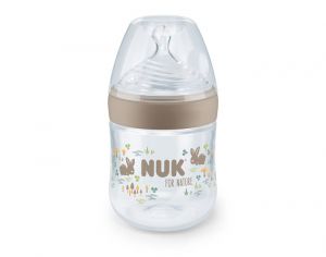 NUK Biberon Cr�me Nuk For Nature Temperature Control - 150ml - T�tine S