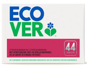 ECOVER Tablettes Lave-Vaisselle Tout-en-Un 44 Tablettes