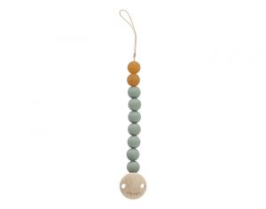 HEVEA Attache-T�tine En Caoutchouc 100% Naturel - Vert Amande