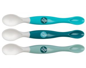 TUMTUM Lot de 3 Cuill�res � Double Embout Ourson