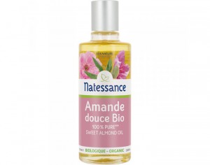 NATESSANCE Huile V�g�tale d'Amande Douce Bio - 100 ml