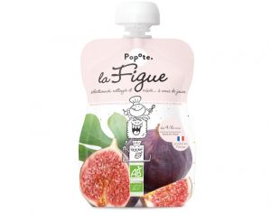 POPOTE Gourde Figue Bio - 120 g - D�s 4/6 mois