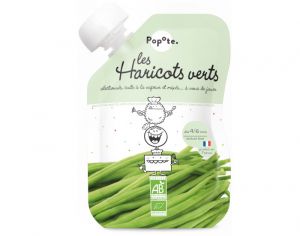 POPOTE Gourde Haricot Vert - 120g - D�s 4/6 mois