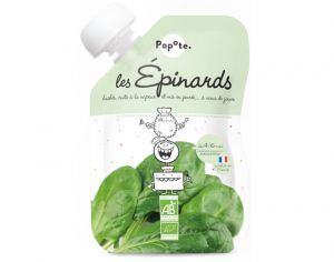 POPOTE Gourde Epinards Bio - 120 g - D�s 4/6 mois
