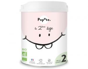 POPOTE Lait infantile 2�me �ge Bio - 800g - De 6 � 12 mois