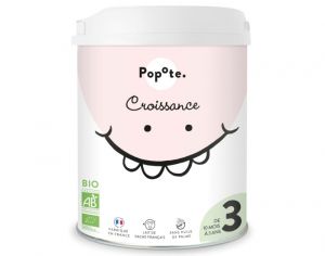 POPOTE Lait infantile Croissance Bio - 800 g - De 10 � 36 mois