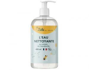 BEBE AU NATUREL Eau Nettoyante - 490 ml