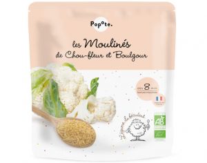 POPOTE Les Moulines Chou-Fleur Boulgour - 180g - D�s 6/8 mois
