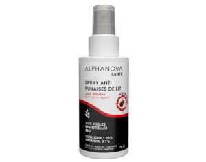 ALPHANOVA Spray Anti-Punaises de Lit 