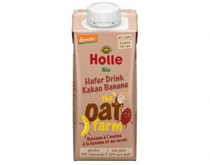 HOLLE Boisson � l'Avoine � la Banane et au Cacao - 200 ml - D�s 1 an
