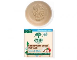 L'ARBRE VERT BIEN-�TRE Shampooing Solide Douceur pour Toute la Famille - 75g